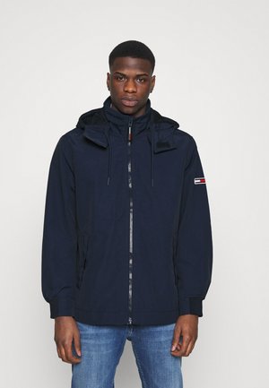 ESSENTIAL HOODED JACKET - Veste légère - blue