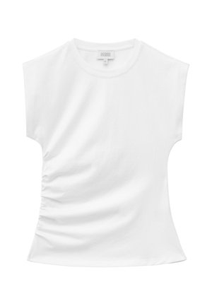 & OTHER STORIES, & OTHER STORIES RUCHED TOP - Top - white