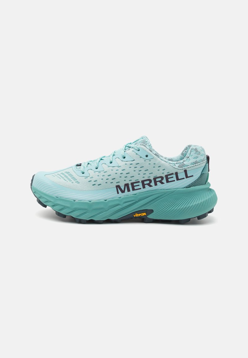 Merrell AGILITY PEAK 5 - Bėgimo bateliai, skirti nelygiam paviršiui - frost blue