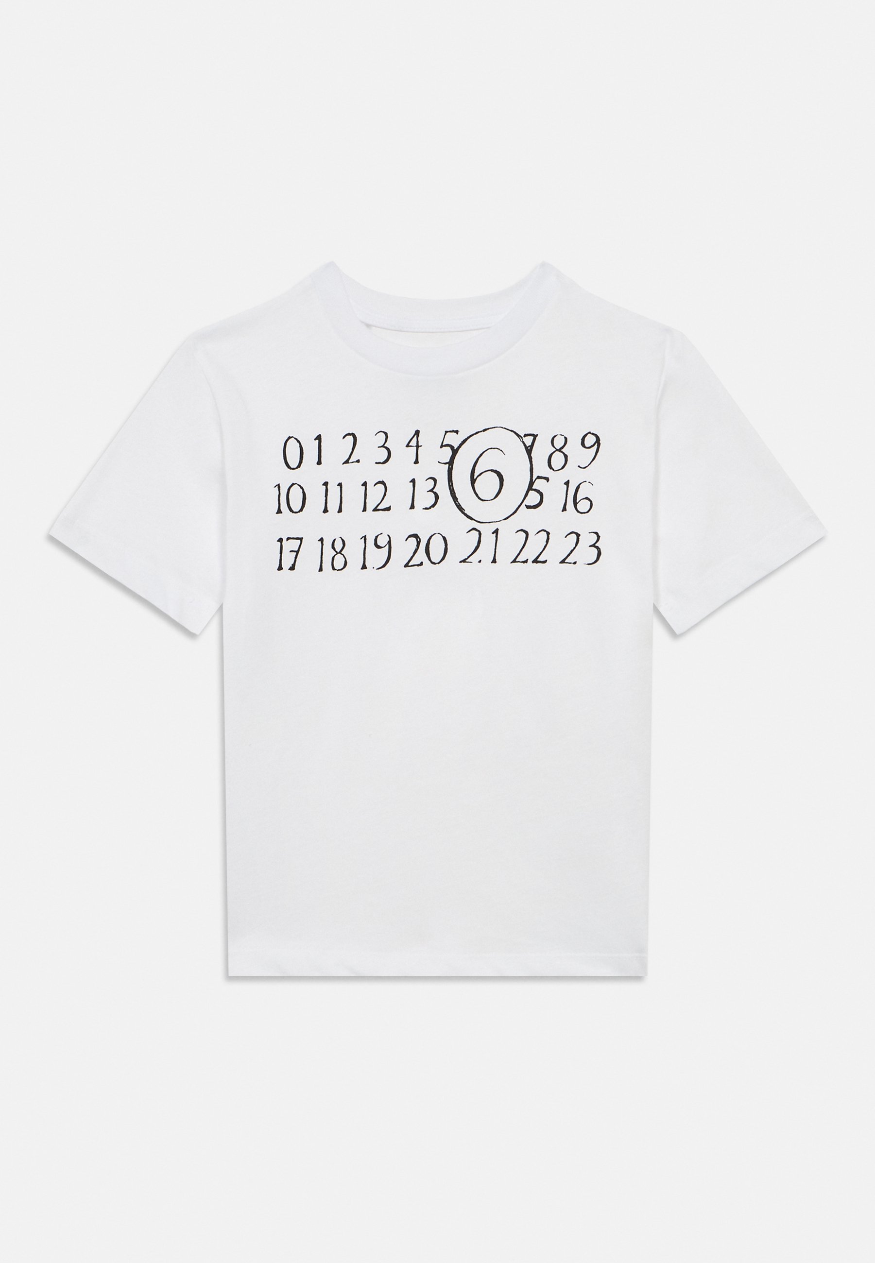 MM6 Maison Margiela UNISEX - T-shirt estampada - white/branco MM6 Maison Margiela UNISEX - T-shirt estampada - white/branco