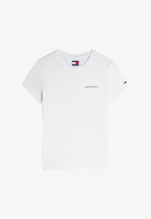 Tommy Jeans, T-shirts basic - ecru