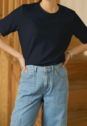 Next T-shirt print - dark blue