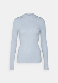 TURTLE NECK JUMPER - Camisola - light blue