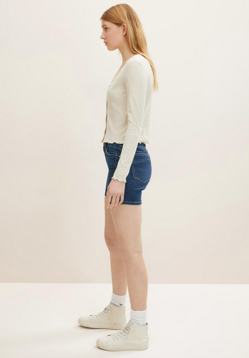 Damen Kleider | TOM TAILOR DENIM Jeans Shorts used mid stone blue denim/dunkelblau - AE87085 Damen Kleider | TOM TAILOR DENIM Jeans Shorts used mid stone blue denim/dunkelblau - AE87085