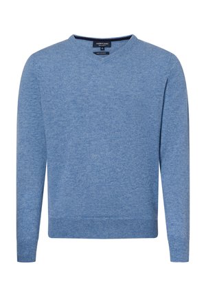 Strickpullover - hellblau