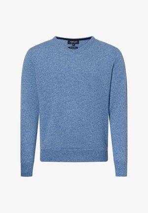 Andrew James Strickpullover - hellblau