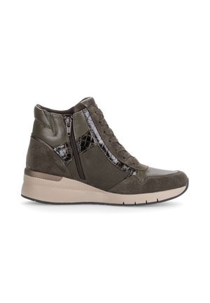 Gabor, GABOR SNEAKER HIGH - High-top trainers - oliv smog