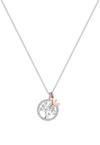 Elli SPARKLING TREE OF LIFE - MIT KRISTALLEN VON SWAROVSKI® - Halskæder - silberfarben