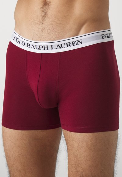 Polo Ralph Lauren 3 PACK - Trumpikės - rich ruby/wine heather/red carpet