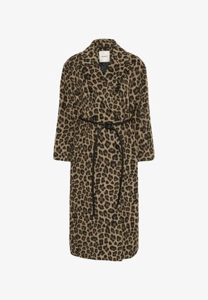 Soaked in Luxury LEONY MAFALDA  - Klassikaline mantel - leopard jaquard