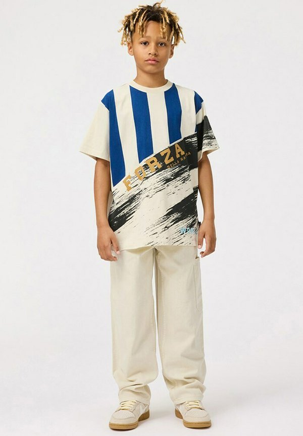 RODNEY - T-Shirt print - mash up neutral