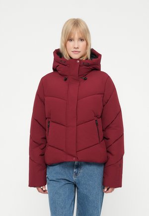 ONLHARPER LIFE SHORT PREMIUM JACKET - Giacca invernale - cabernet