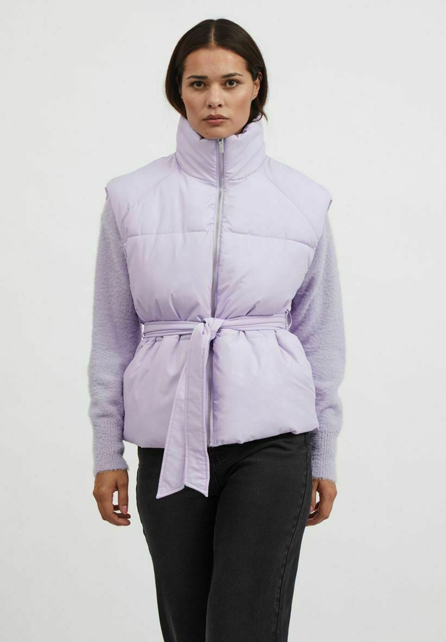 Giacche e blazer Donna VILA PETITE Smanicato - pastel lilac/lilla Giacche e blazer Donna VILA PETITE Smanicato - pastel lilac/lilla