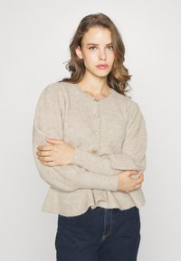 ONLY Petite ONLRIO LIFE CARDIGAN - Vesta na kopčanje - toasted coconut