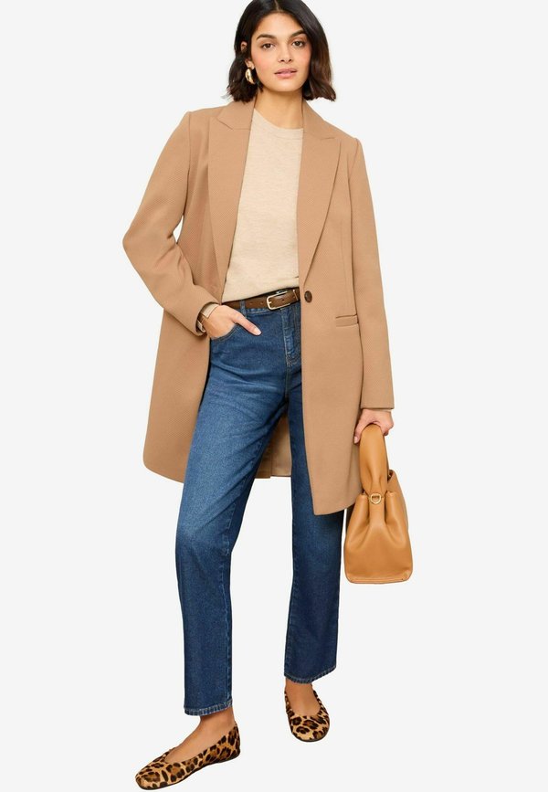 REGULAR FIT - SINGLE  - Klassischer Mantel - neutral