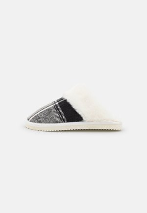 CHECK - Hausschuh - black
