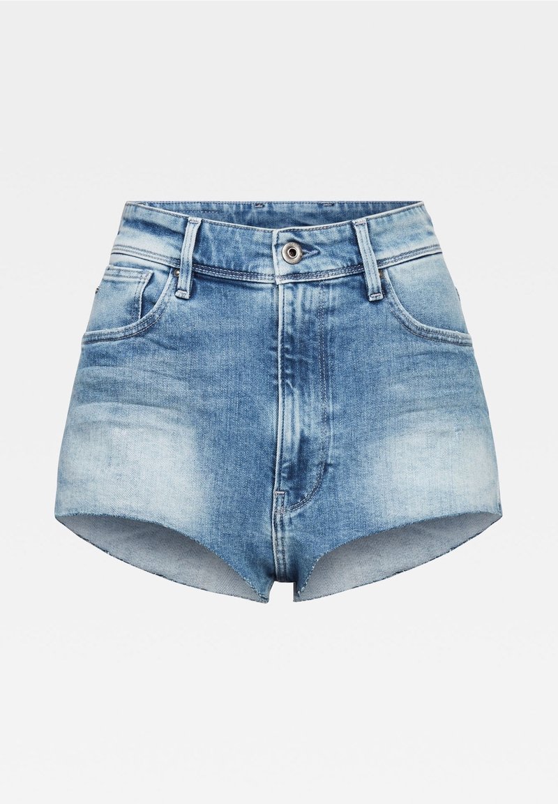 G-STAR Farkkushortsit - stone blue denim