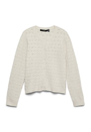 Vero Moda, DOFFY STITCH O NECK CARDIGAN - Gilet - birch