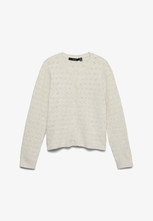 Vero Moda, DOFFY STITCH O NECK CARDIGAN - Chaqueta de punto - birch