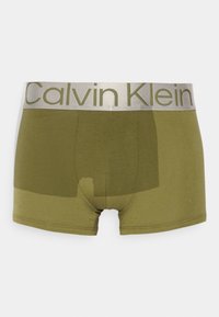Calvin Klein Underwear TRUNK 3 PACK CKR STEEL COTTON - Chiloți boxer - olive branch/grey heather/red bud