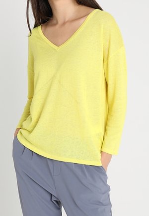 Strickpullover - yellow