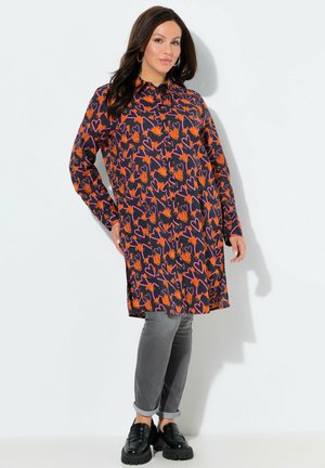 SCRIBBLE HEART PRINT - Blousejurk - black