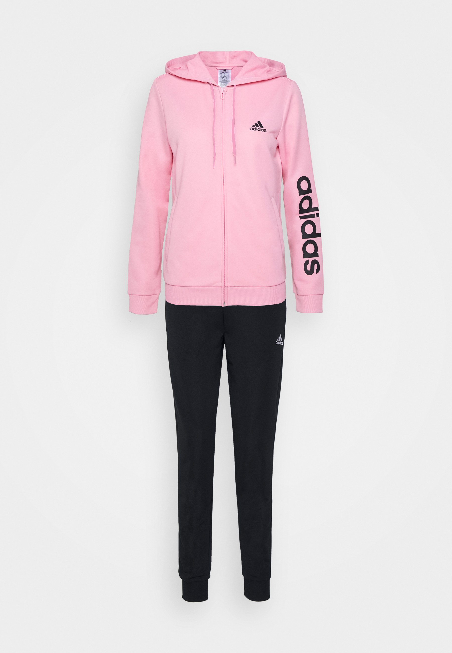 adidas Performance W LIN FT TS Trainingspak light pink adidas Performance W LIN FT TS Trainingspak light pink