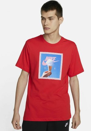 Nike Sportswear SNOW CONE AIR TEE - T-shirt print - university red