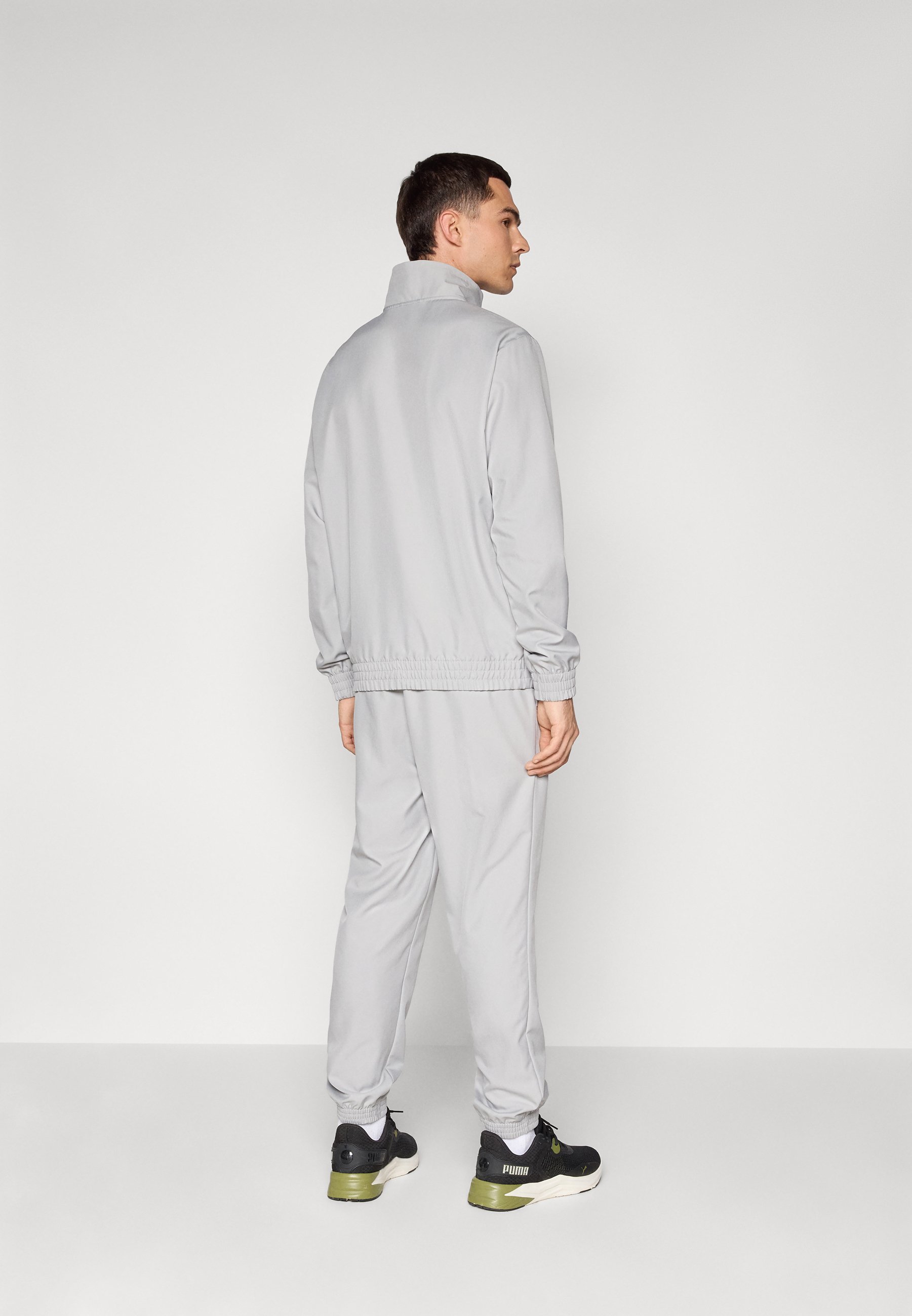 Puma TRACKSUIT SET - Tracksuit - gray echo/grey - Zalando.co.uk