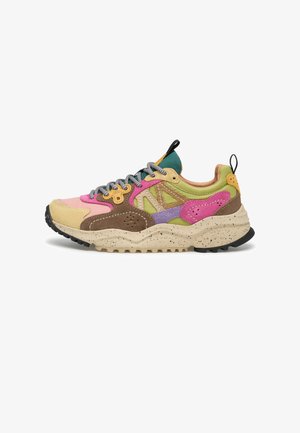 Flower Mountain, Sneakers basse - kürbis-rosa-fuchsie