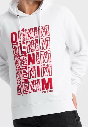 Sweat à capuche - white