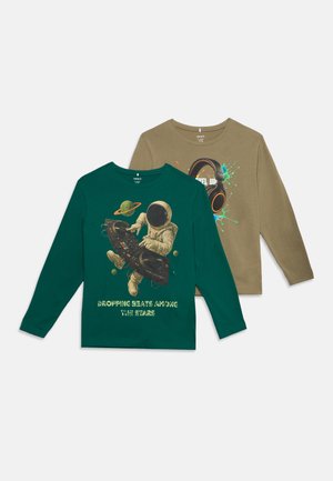 Name it, NKMVOTO 2 PACK - Блуза с дълги ръкави - evergreen