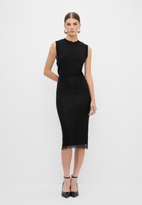adL Bleistiftrock - black