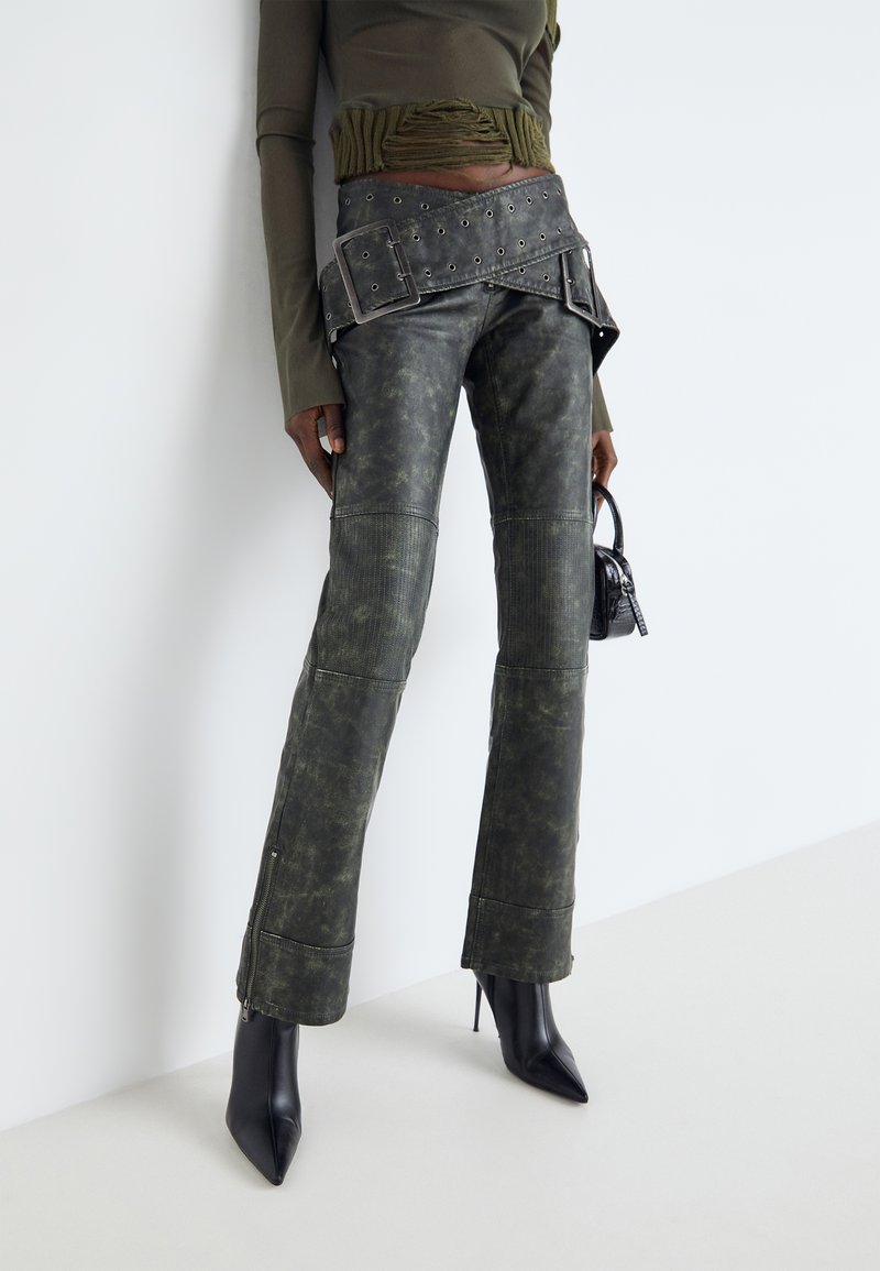 Jaded London Spodnie materiałowe/czarny - Zalando.pl