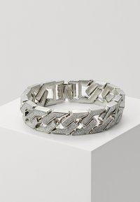 Urban Classics - GLITTER BRACELET - Bracelet - silver-coloured Thumbnail Image 1