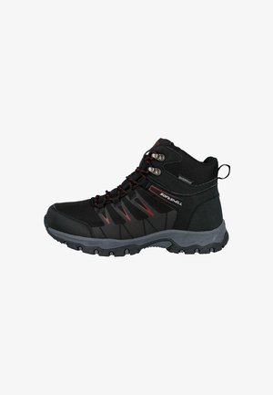 NICOBOCO, BOTAS TREKKING - Botines con cordones - black