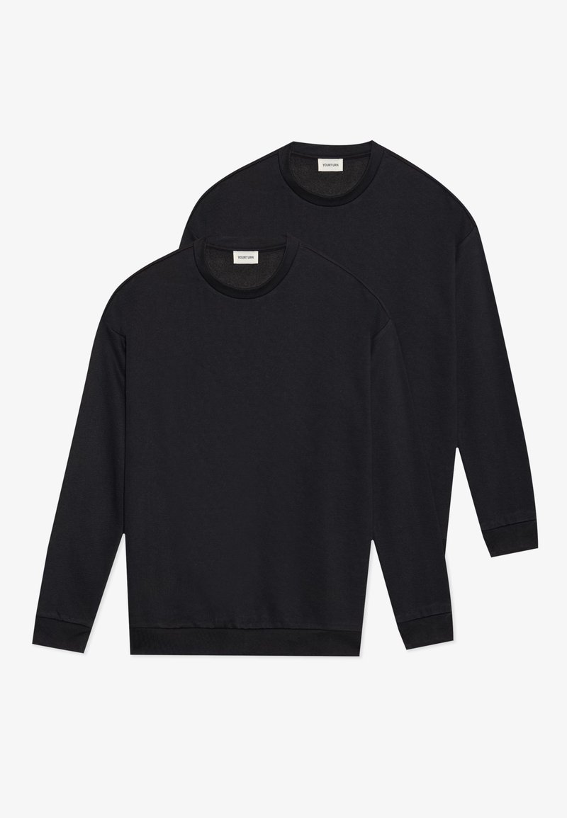 YOURTURN Sweater zwart YOURTURN Sweater zwart