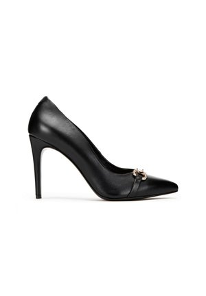 WITTCHEN CLASSIC HEELS WITH DECORATIVE CHAIN DETAIL - Zapatos altos - black
