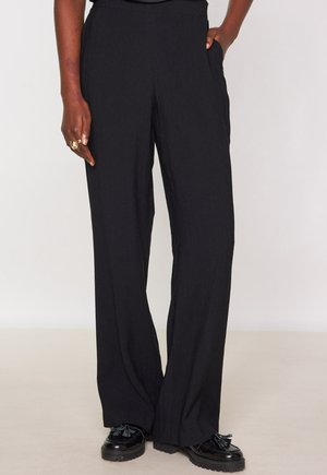 LEANA FLUIDE - Pantaloni - noir