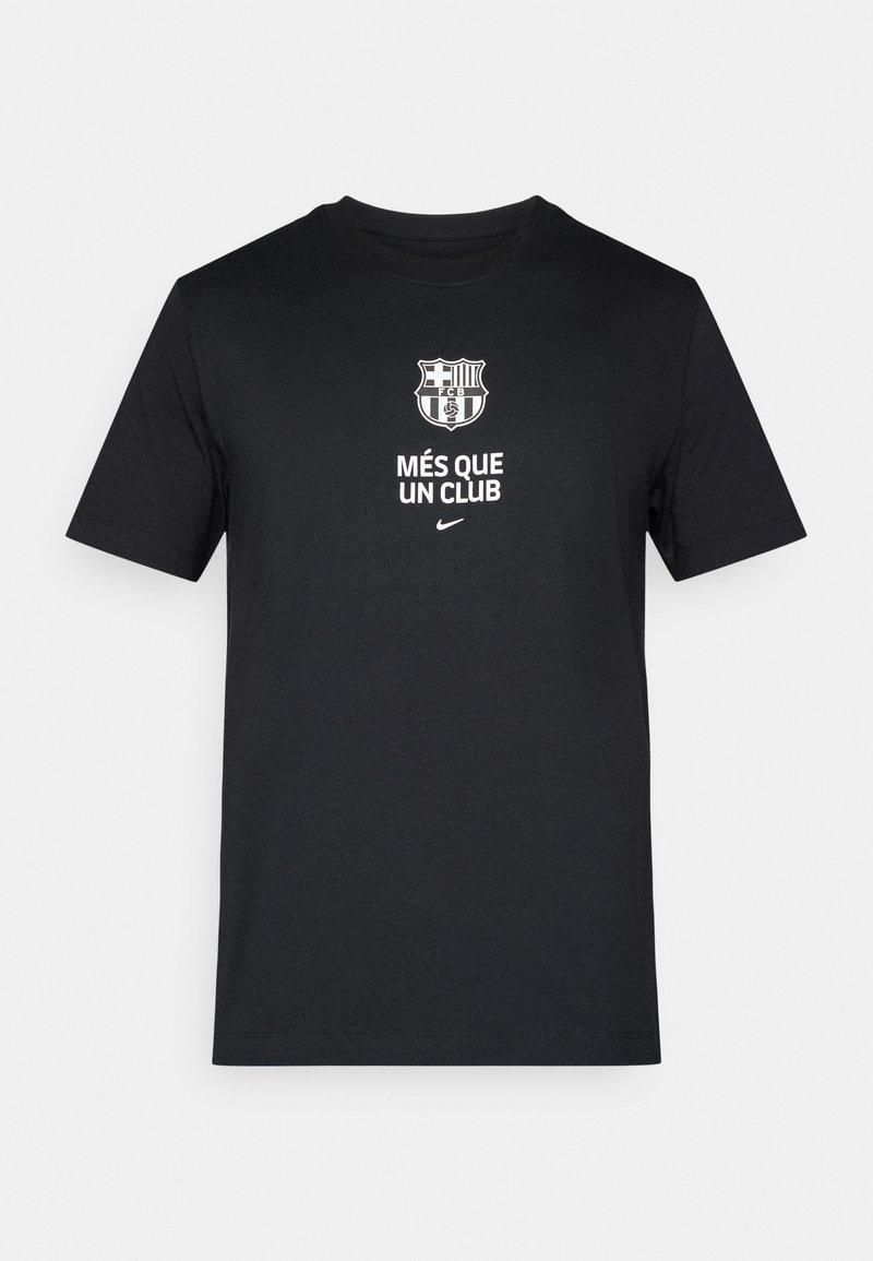 T-shirt Nike FC Barcelone Homme, Noir, Taille M, Manches Courtes, Occas'