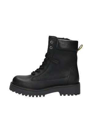 Plateaustiefelette - black / black