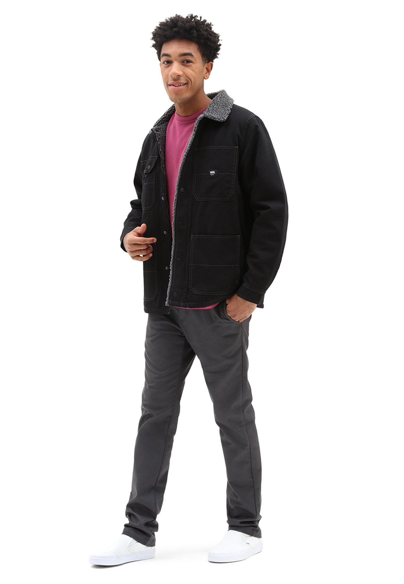 Vans MN DRILL CHORE SHERPA - Light 