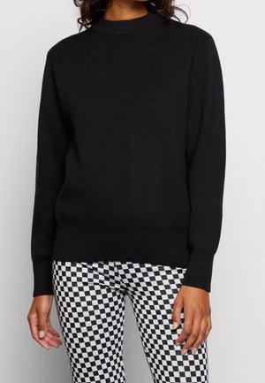Strickpullover - black