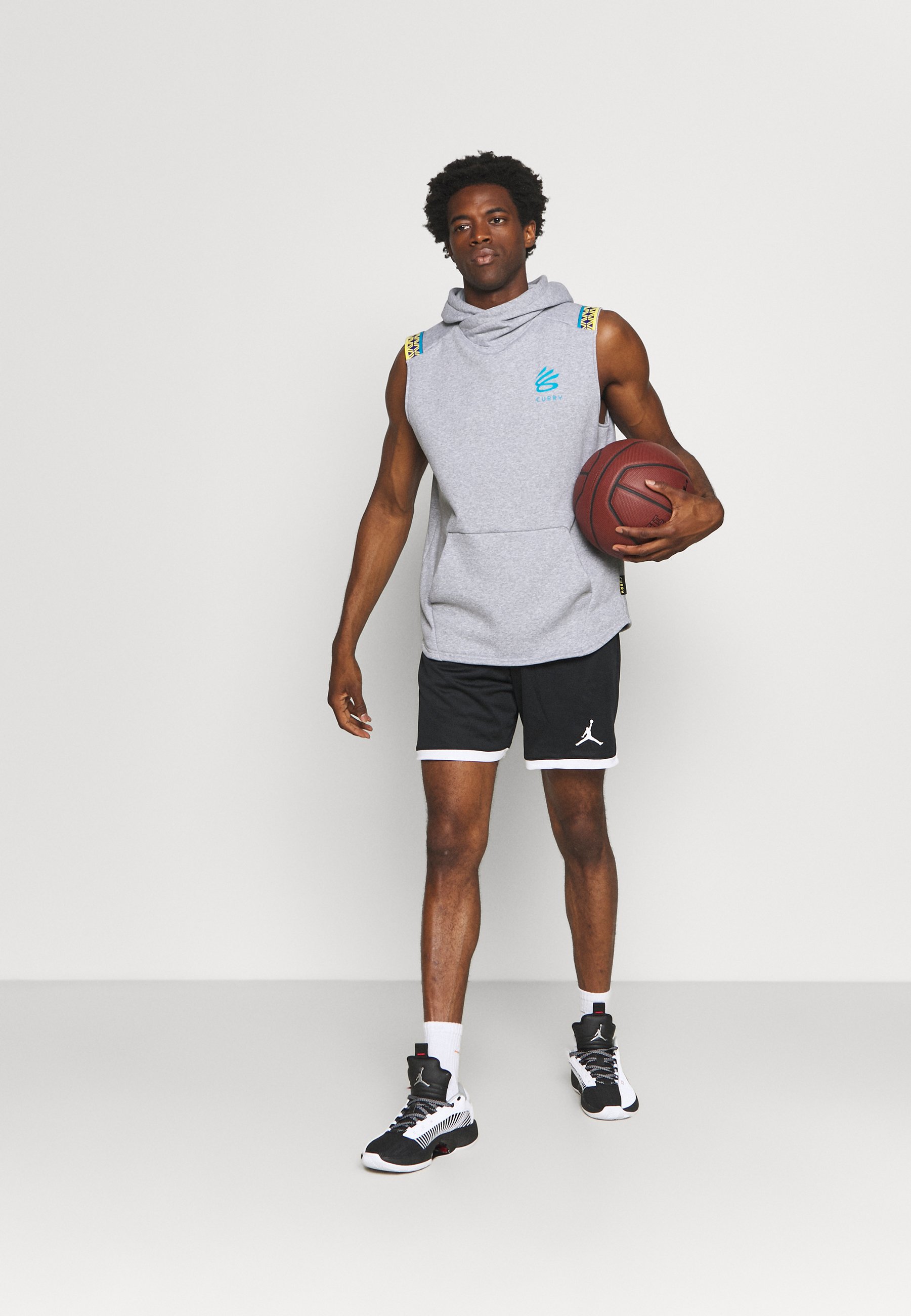 Homme CURRY SLEEVELESS HOODY - Sweat à capuche Homme CURRY SLEEVELESS HOODY - Sweat à capuche