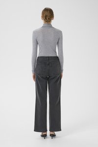 Gestuz NINIA ROLLNECK - Strikkegenser - grey