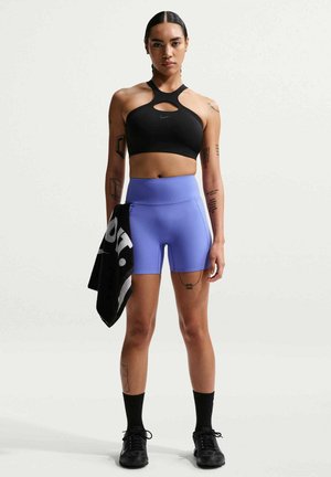 Nike Performance NIKE PERFORMANCE WOMEN'S HIGH-WAISTED 12.5CM (APPROX.) BIKER SHORTS WITH NO FRONT SEAM UNIVERSA - Bib-Tights - sapphire bright blue deep night