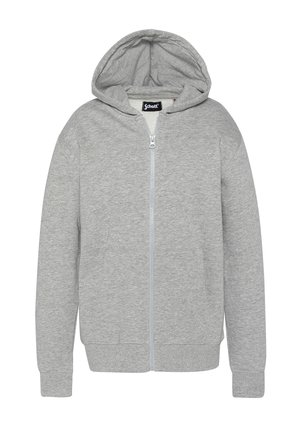 Sweatjakke - gris chiné