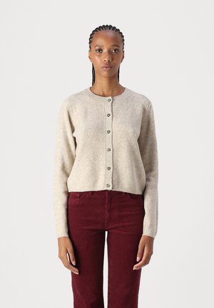 JDY LIFE NOOS - Strickjacke - turtledove