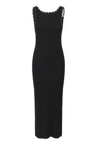 DREW REVERSIBLE EYELET DRESS - Robe en jersey - black