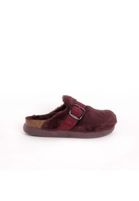 Scholl SCHOLL CLOG IVY BIG BUCKLE fioletowy